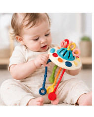 KIZMEE Montessori sensorā rotaļlieta – sensorās aukliņas