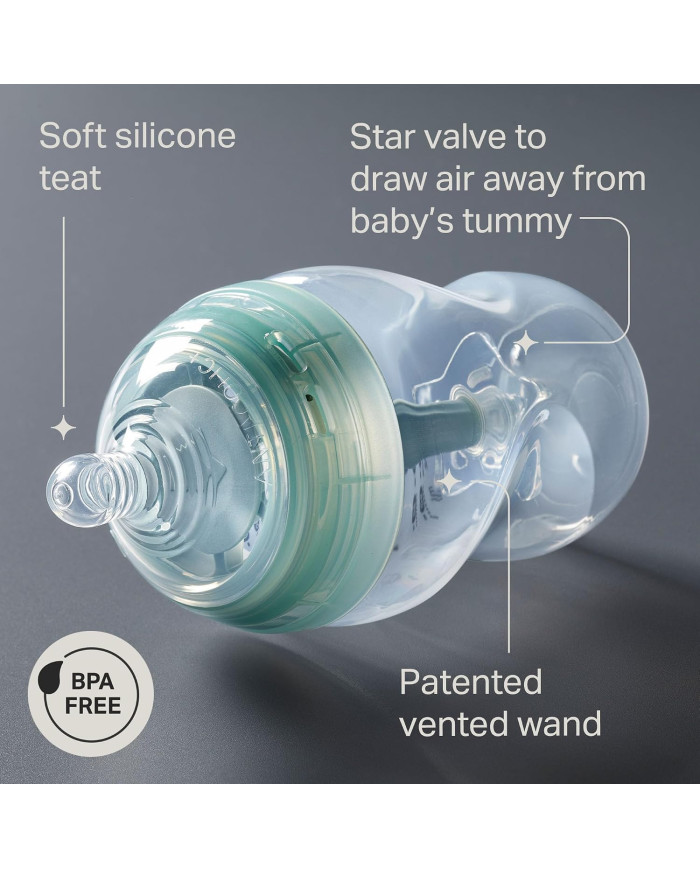 Tommee Tippee Advanced Anti-Colic pudelīšu komplekts, 6 gab.