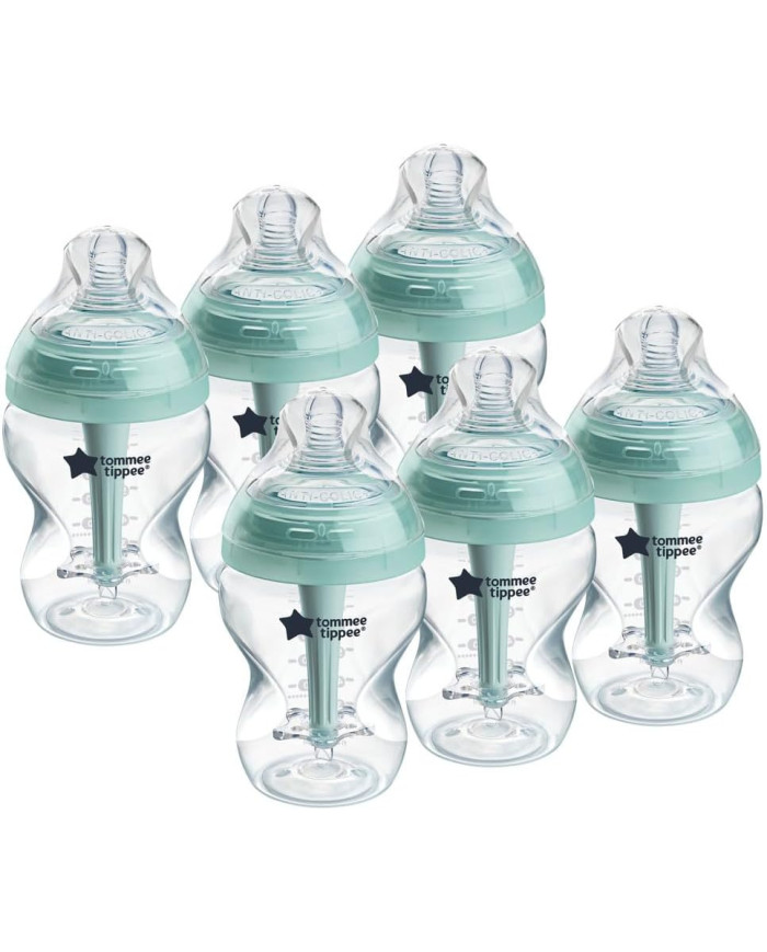 Tommee Tippee Advanced Anti-Colic pudelīšu komplekts, 6 gab.