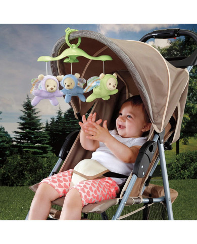 FISHER PRICE BUTTERFLY DREAMS 3-IN-1 KARUSELIS