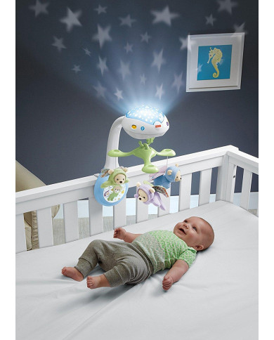 FISHER PRICE BUTTERFLY DREAMS 3-IN-1 KARUSELIS