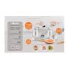 BEABA BABYCOOK PLUS BLENDERIS-TVAICĒTĀJS 4IN1, WHITE/SILVER
